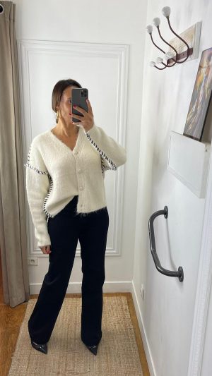 Cardigan alpaca