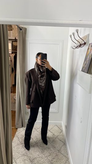 Blazer détailles coutures