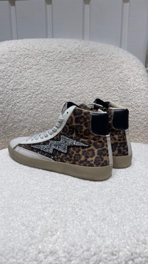 Basket imprimé léopard