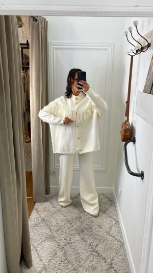 Ensemble cosy blanc
