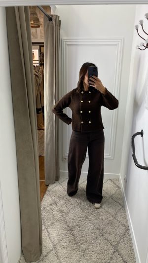 Gilet double boutonnage